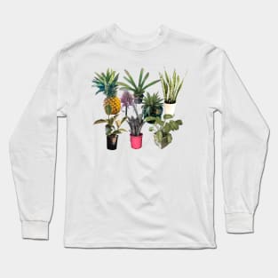 Home jungle picture from my own garden for planty people Long Sleeve T-Shirt